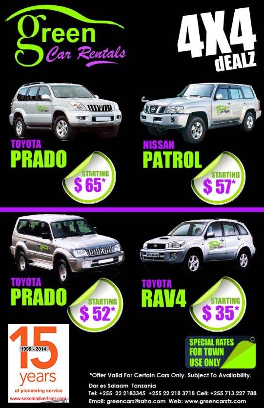 4×4 dealz on Rentals