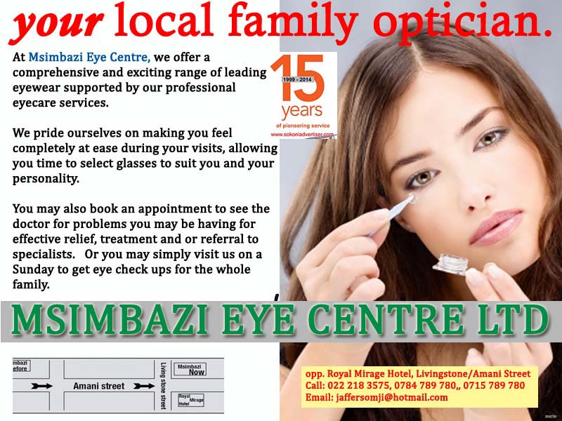 Your local family optician