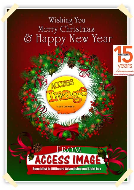 Wishing you Merry Christmas & Happy New Year