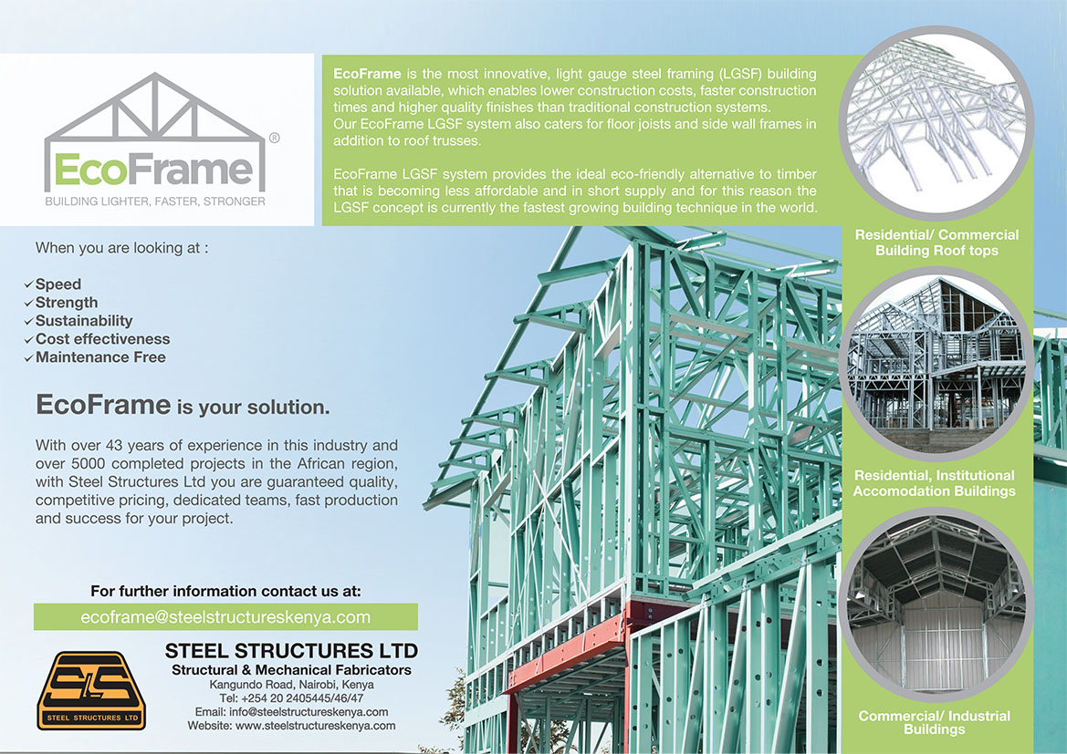 EcoFrame is your solution – building lighter, faster, stronger