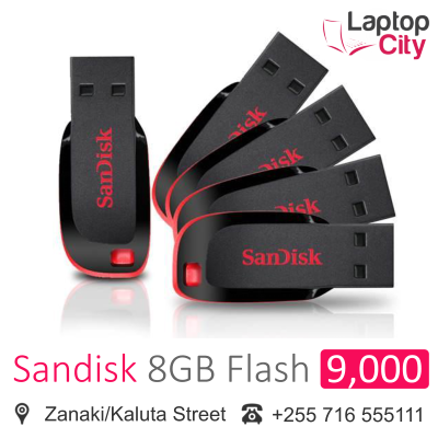 Sandisk 8GB Flash 9,000/-