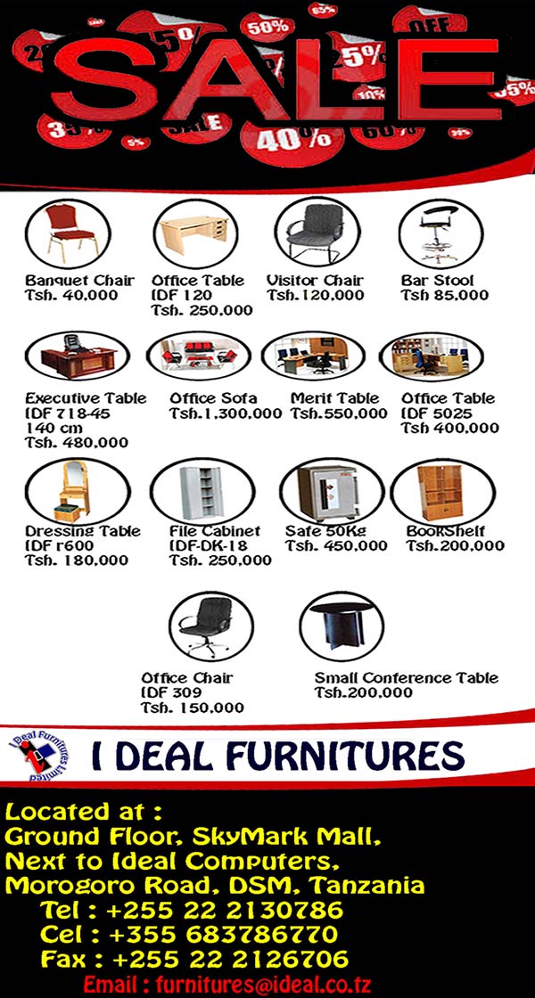 40% sale at I deal Furnitures