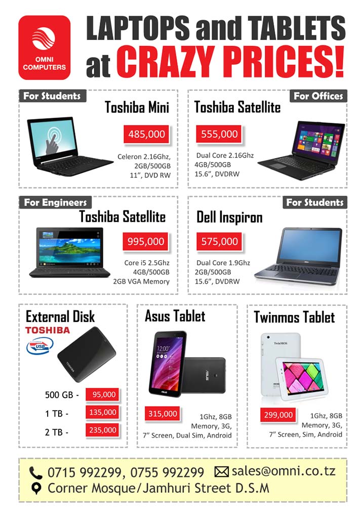 Laptops and Tablets at Crazy prices