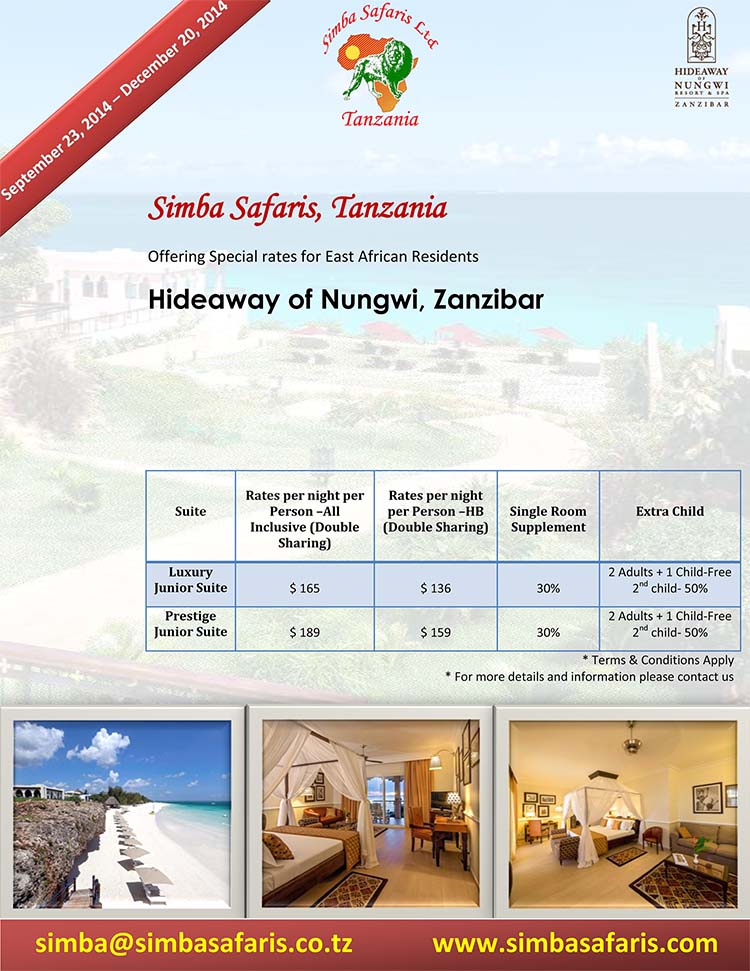 Hideaway of Nungwi, Zanzibar