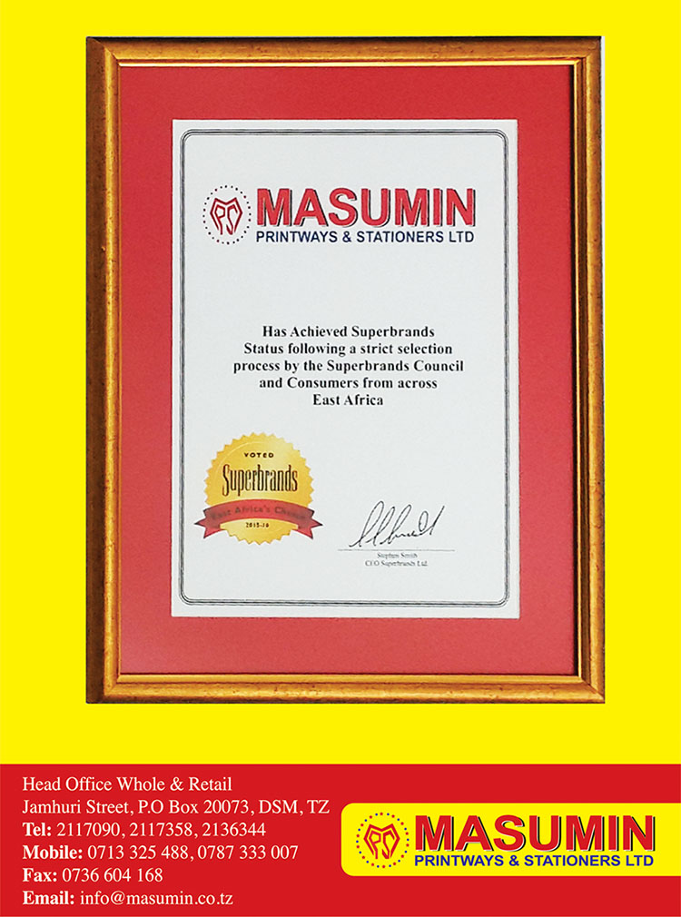 Voted as a Superbrand