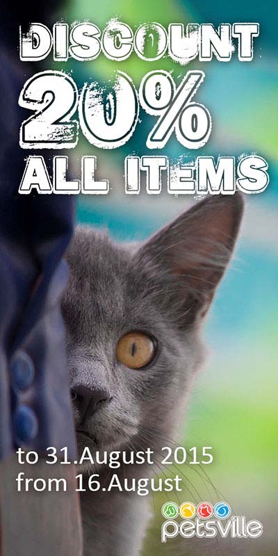 Discount 20% all items