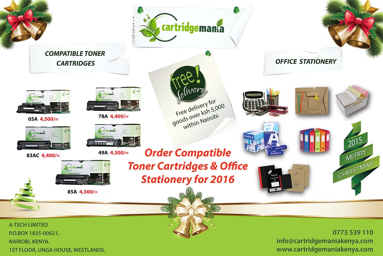 Compatible Toner Cartridges & Office Stationery 2016