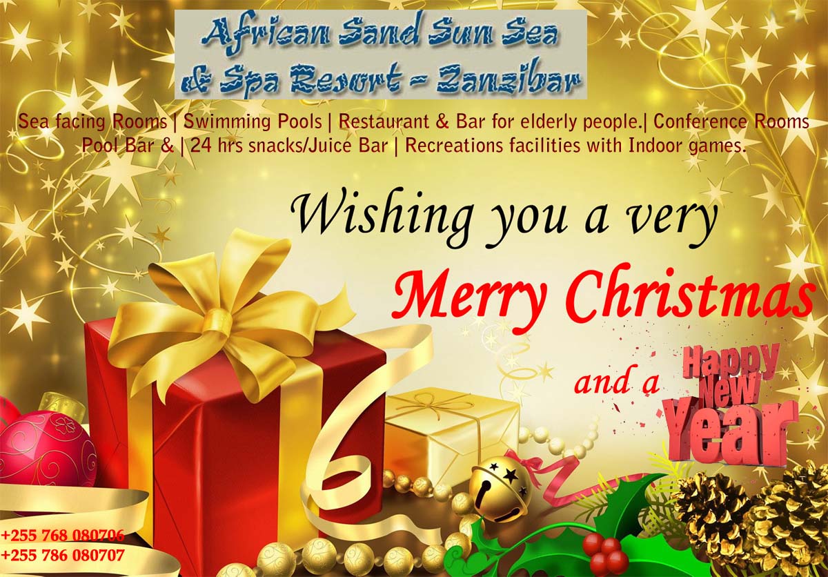 Wishing you a very Merry Christmas and a Happy New Year