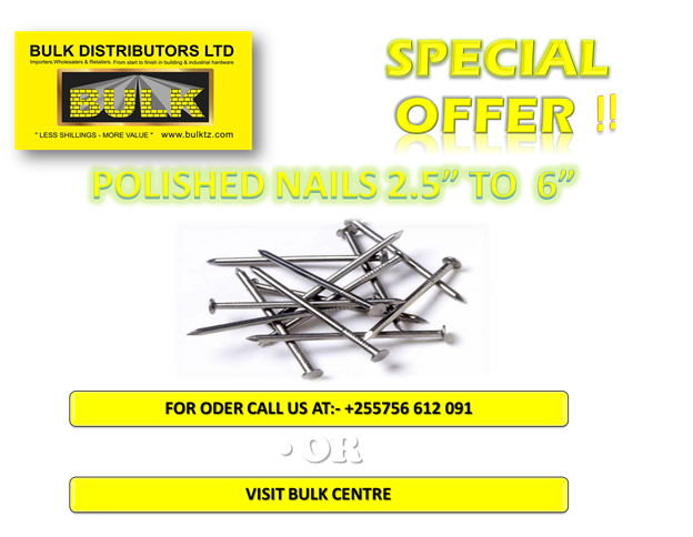 Polished Nails 2.5″ to 6″