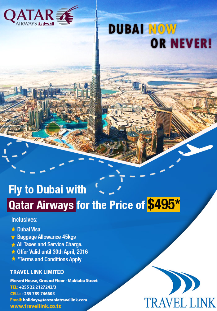 Dubai Now or Never!