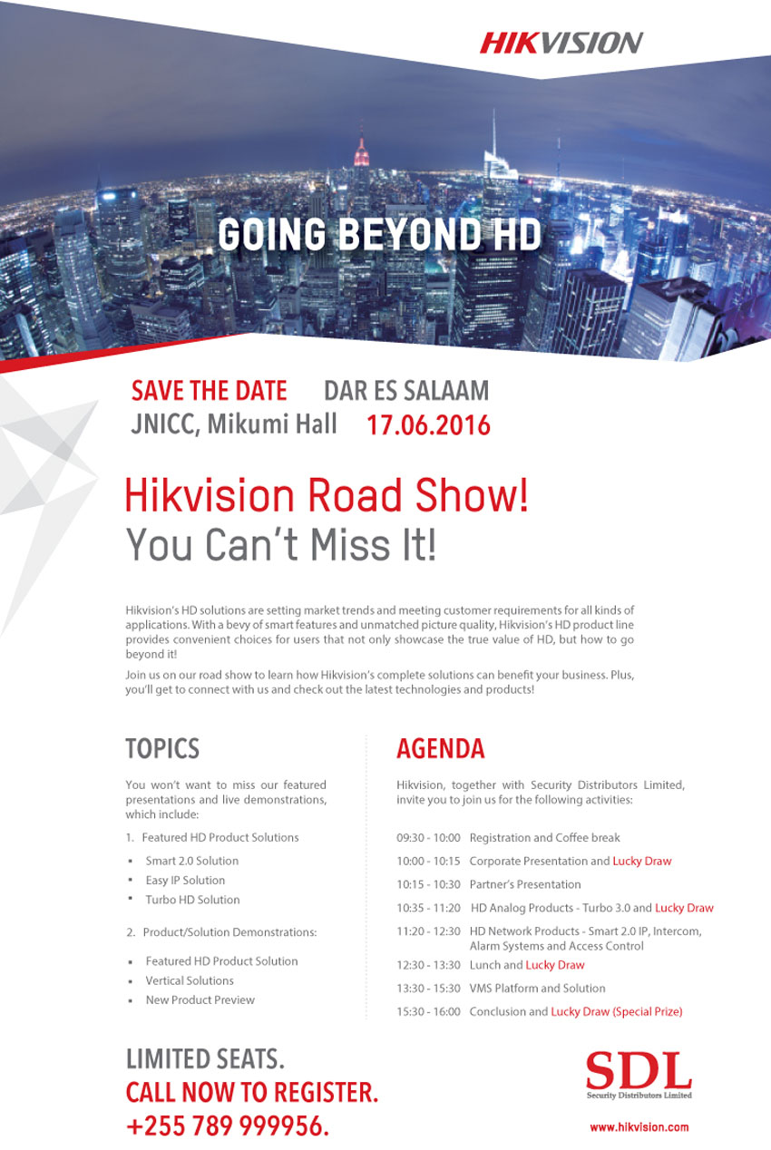 HIKVISION Road Show 2016!