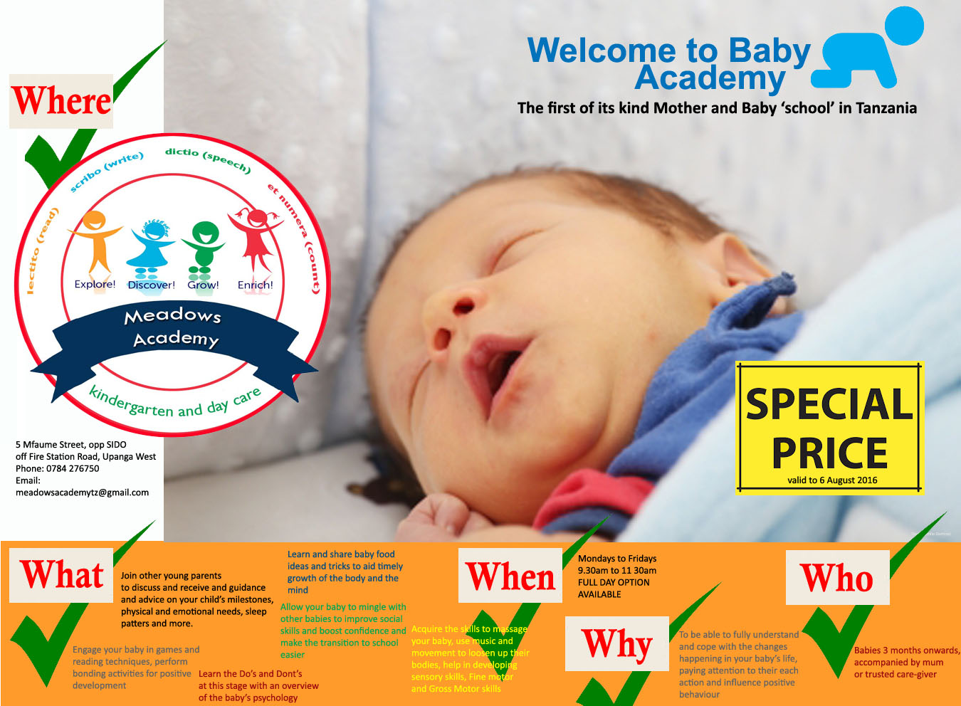 The first of its kind Mother and Baby school in Tanzania