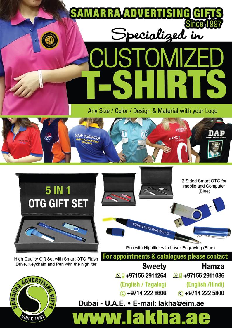 Customized T-shirts