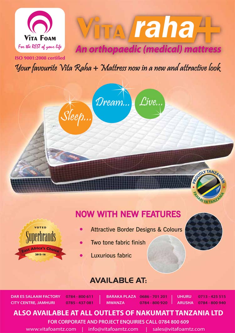 Vita Raha+ – An orthopaedic mattress