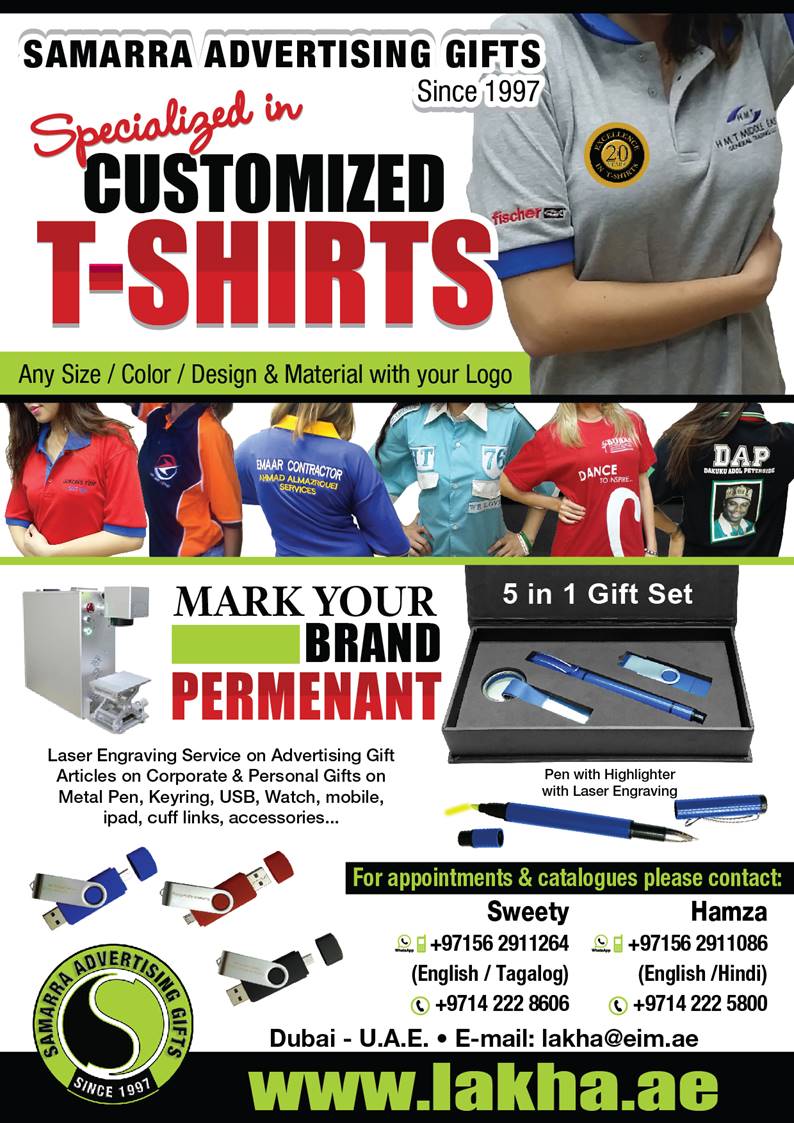Specialized in Customized T-shirts