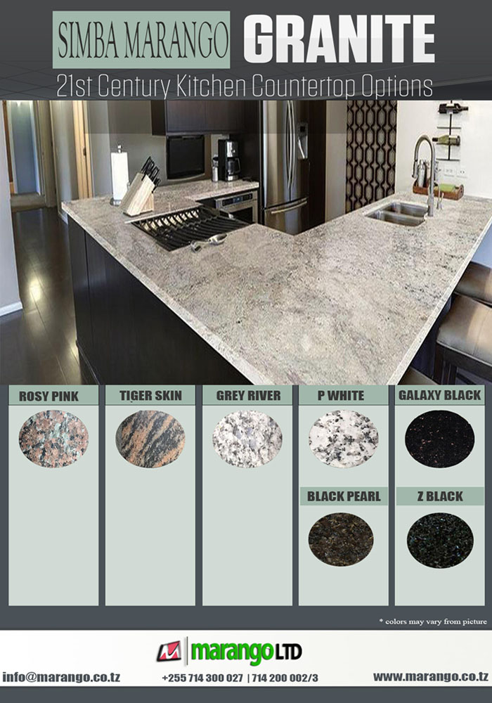 21st Century Kitchen Countertop options