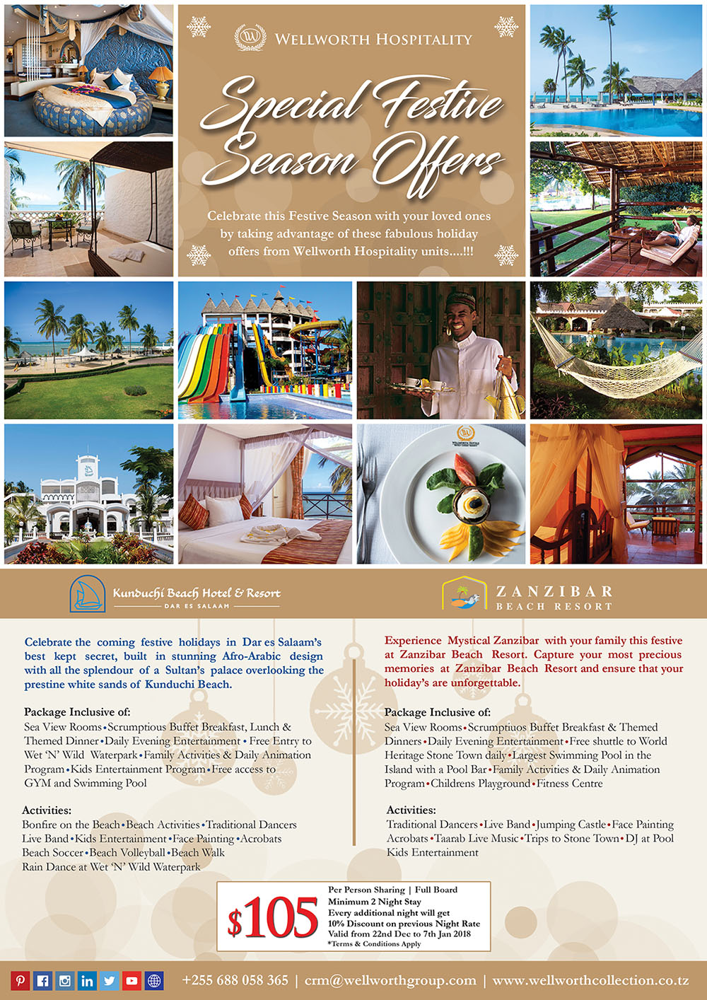 Special Festive Season Offers