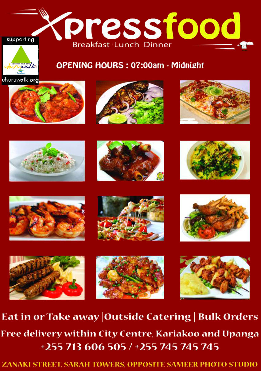 Breakfast – Lunch – Dinner