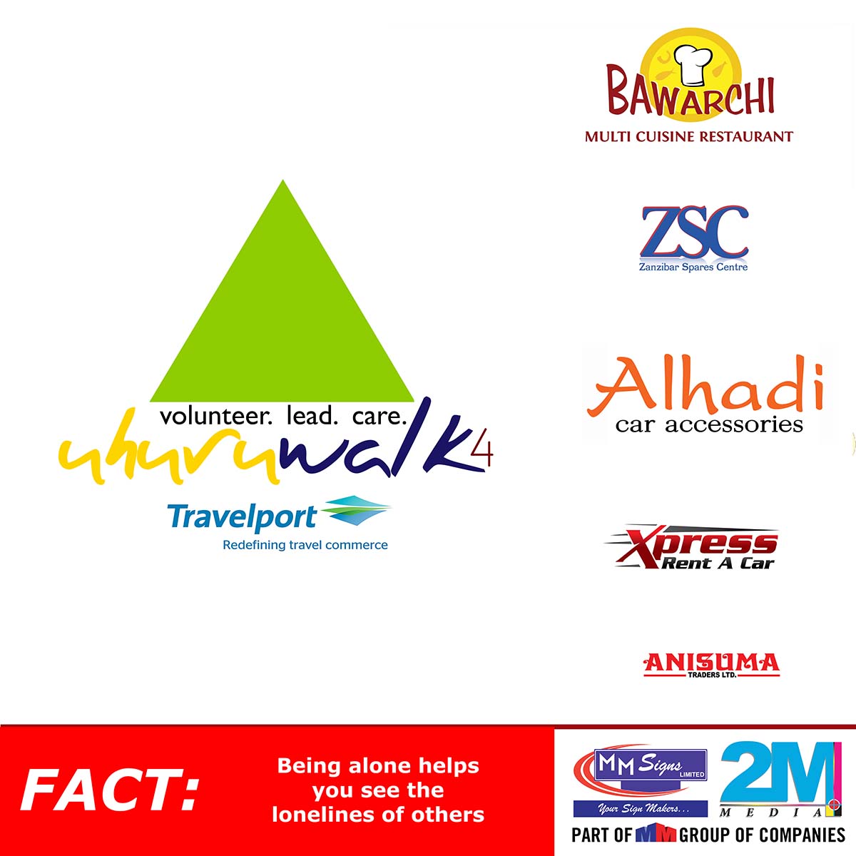 Being alone helps you see the loneliness of others