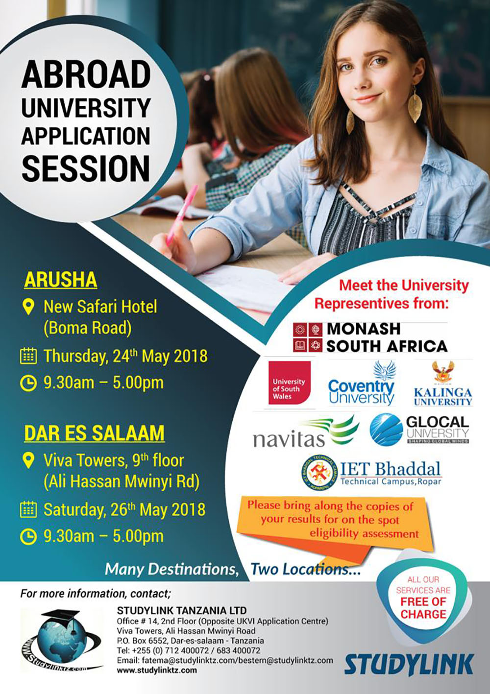 Abroad University Application Session