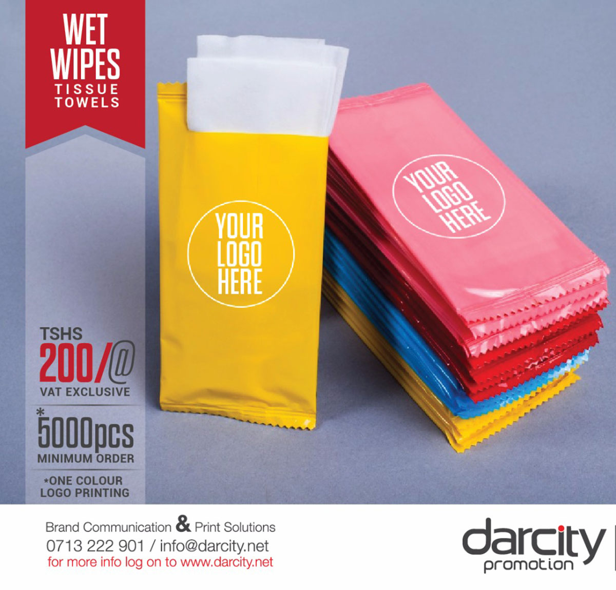 Wet Wipes with your branding