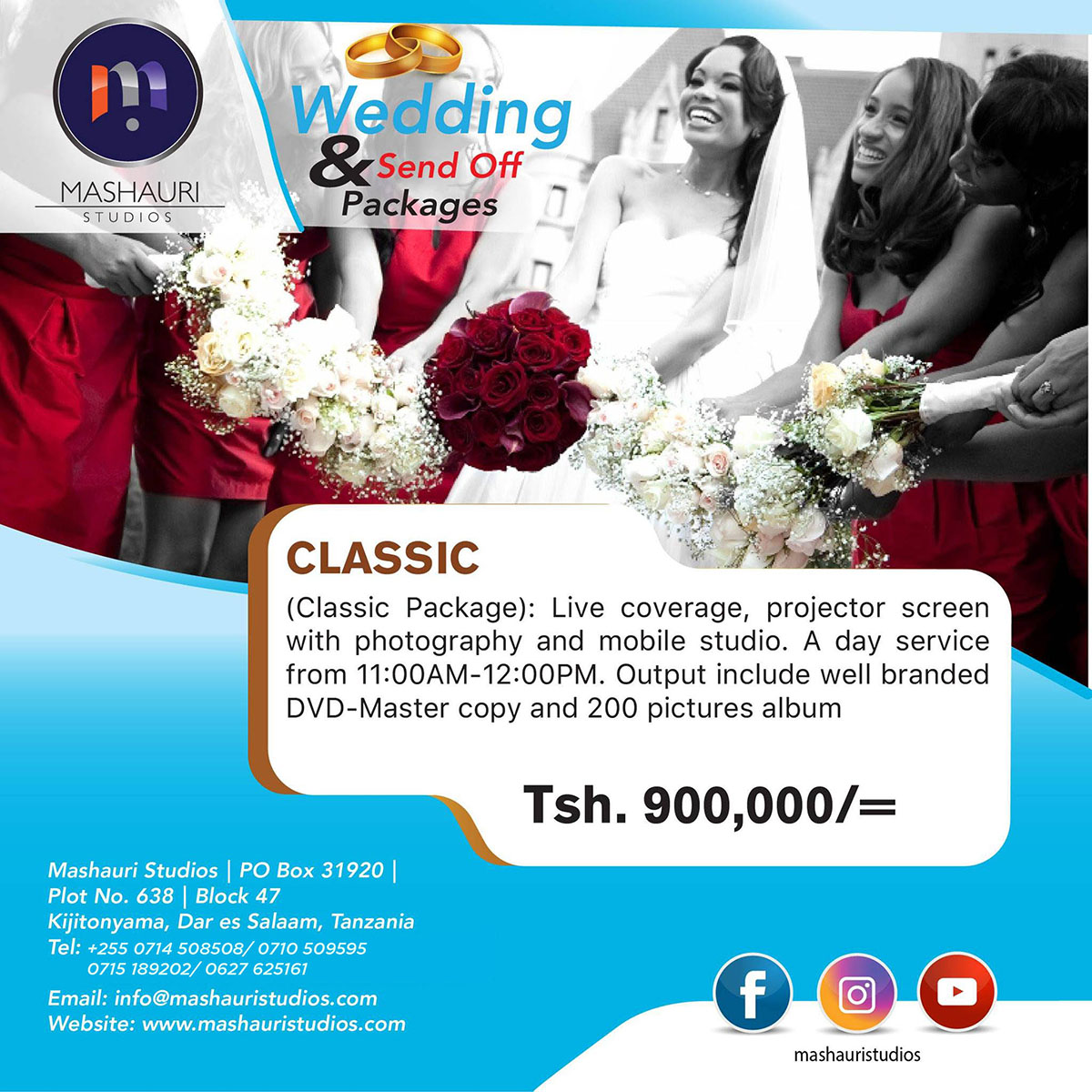Wedding & Send Off – Classic Package