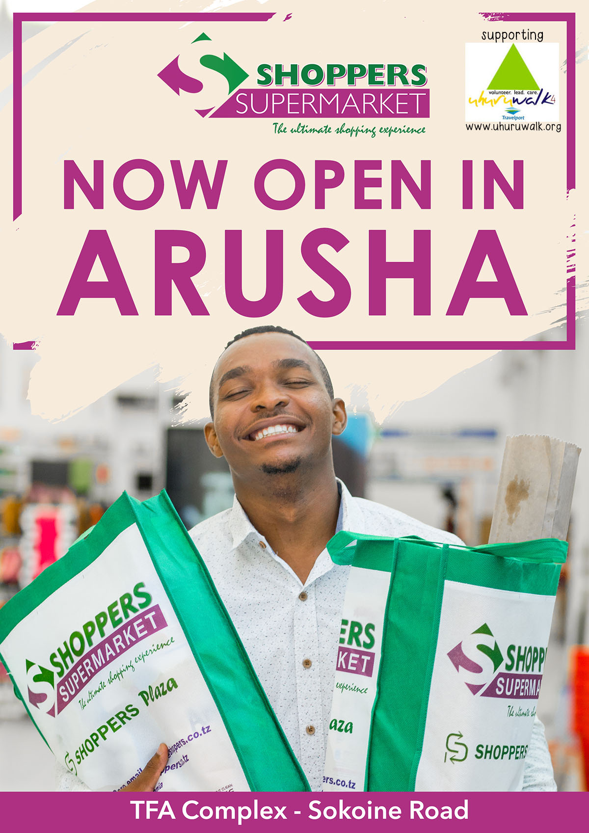 Now Open in Arusha