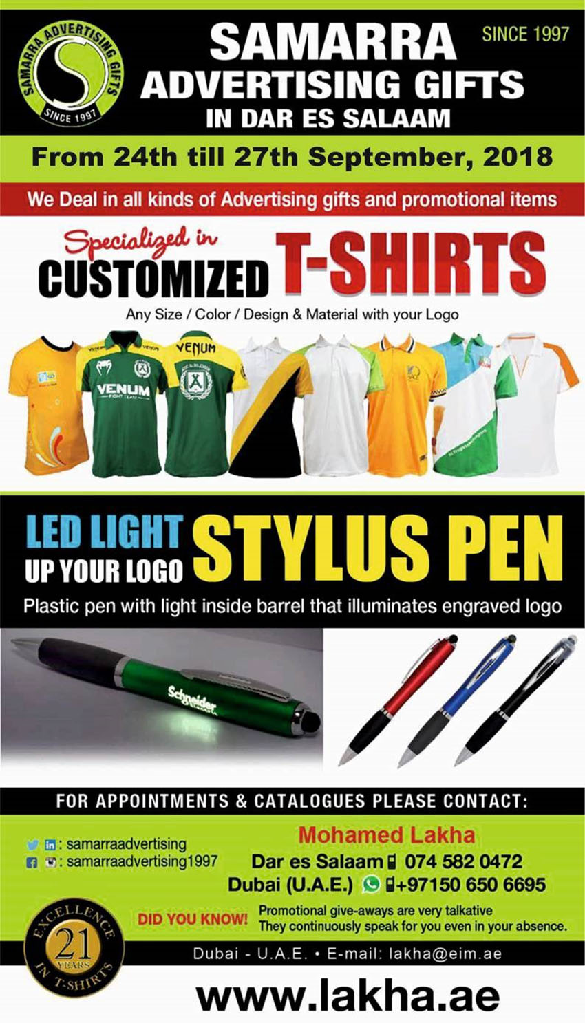 Opening Dubai Branch in Tanzania