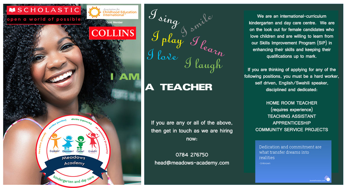 I am a Teacher – APPLY NOW!