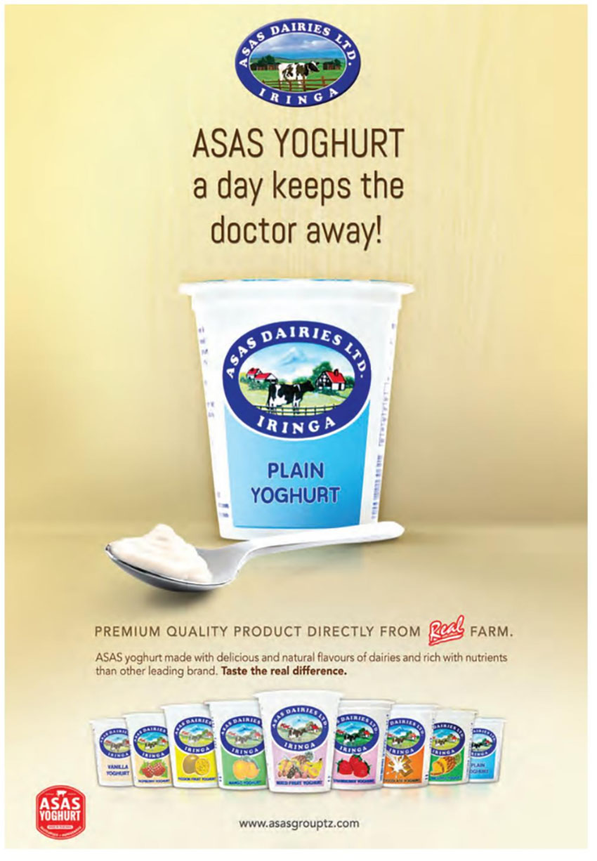 ASAS Yoghurt a day keeps the doctor away