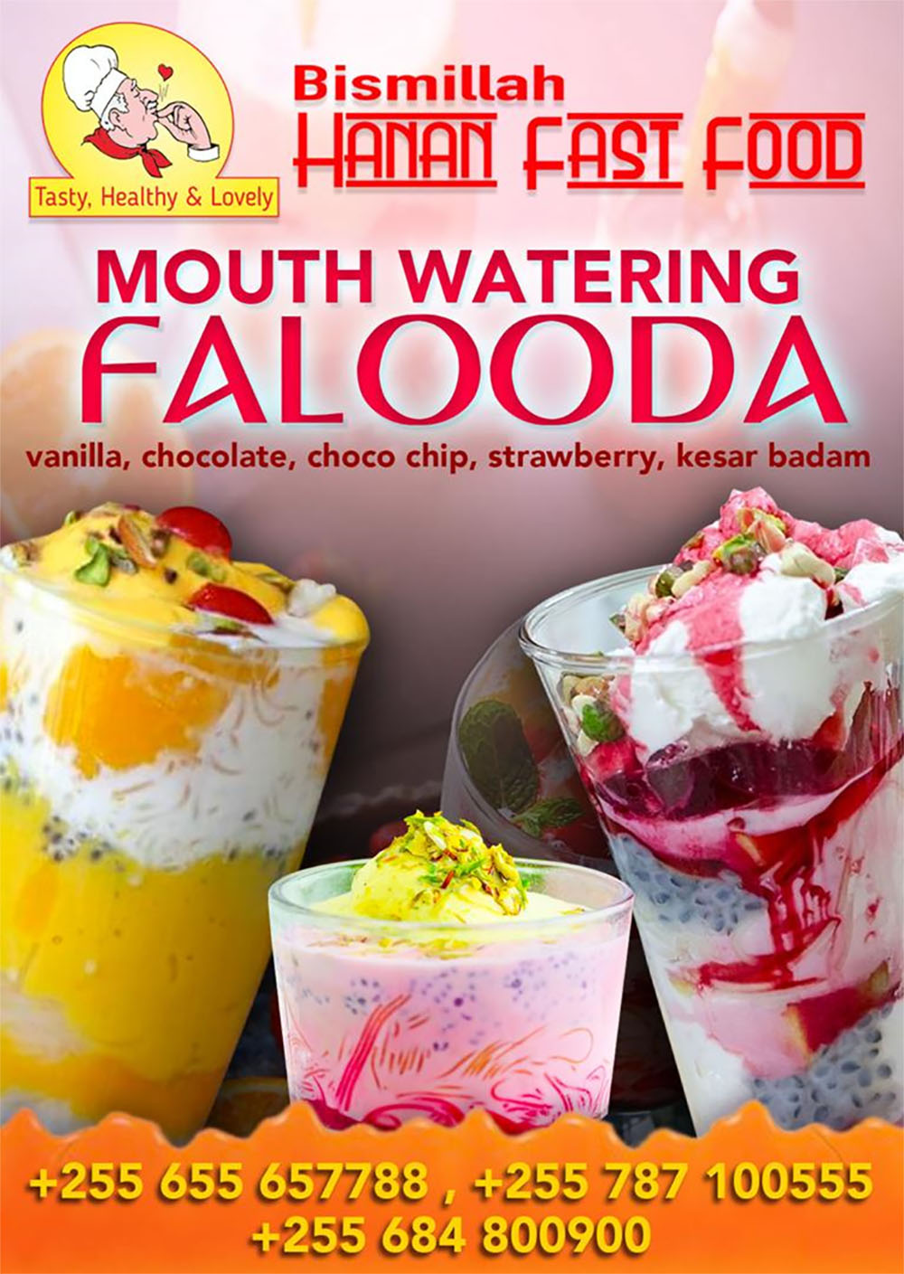Mouth watering Falooda