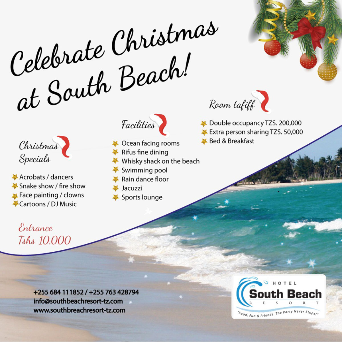 Celebrate Christmas at South Beach!