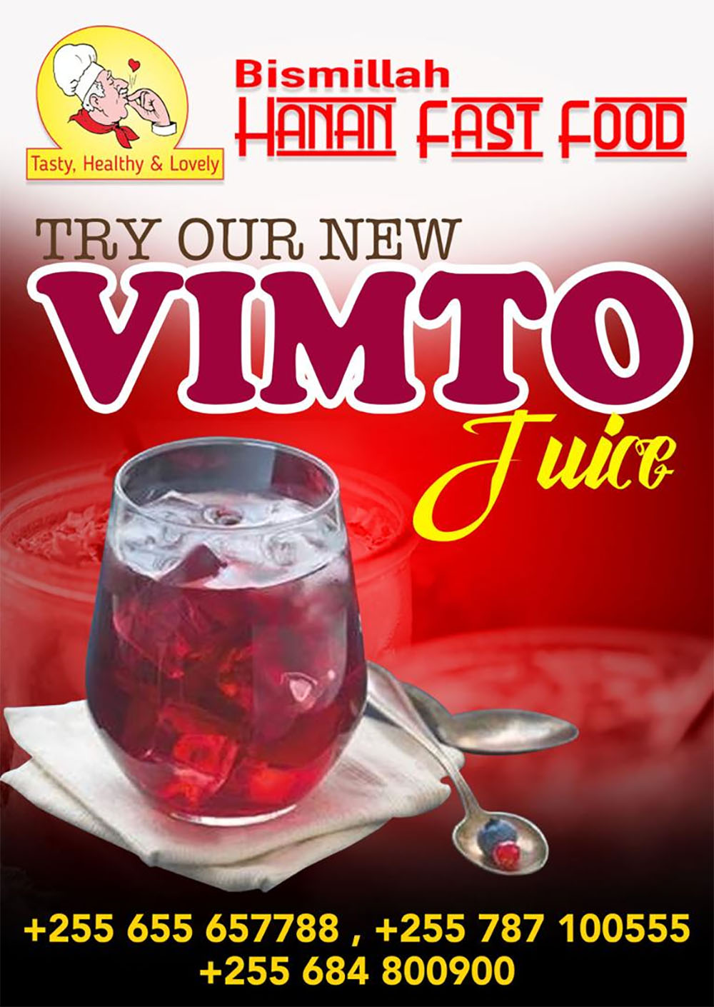 Try our new Vimto Juice