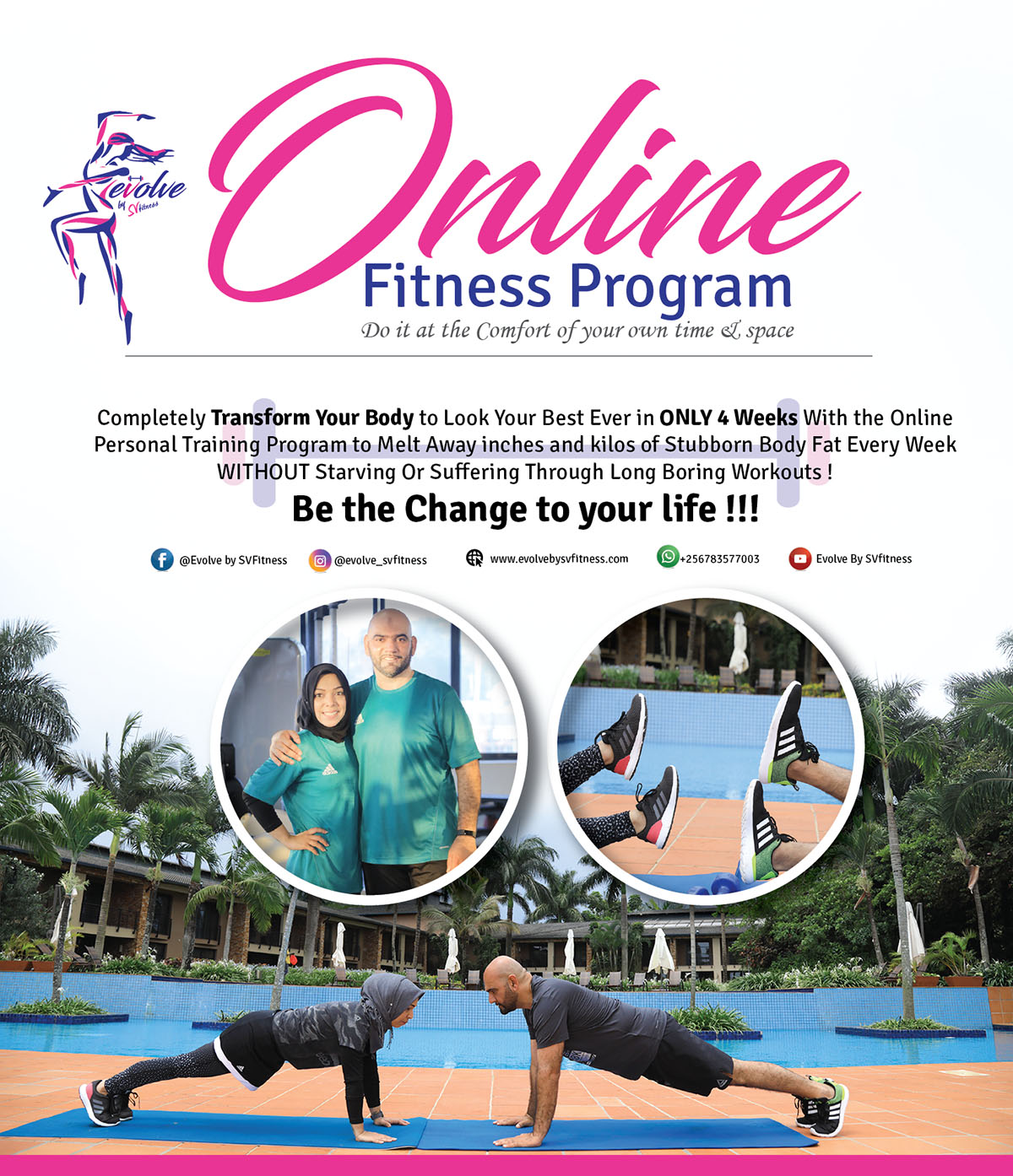 Be the change to your life