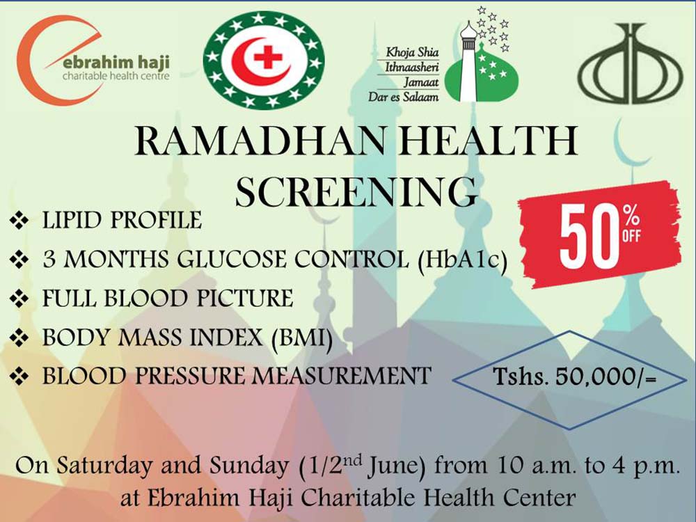 Ramadhan Health Screening