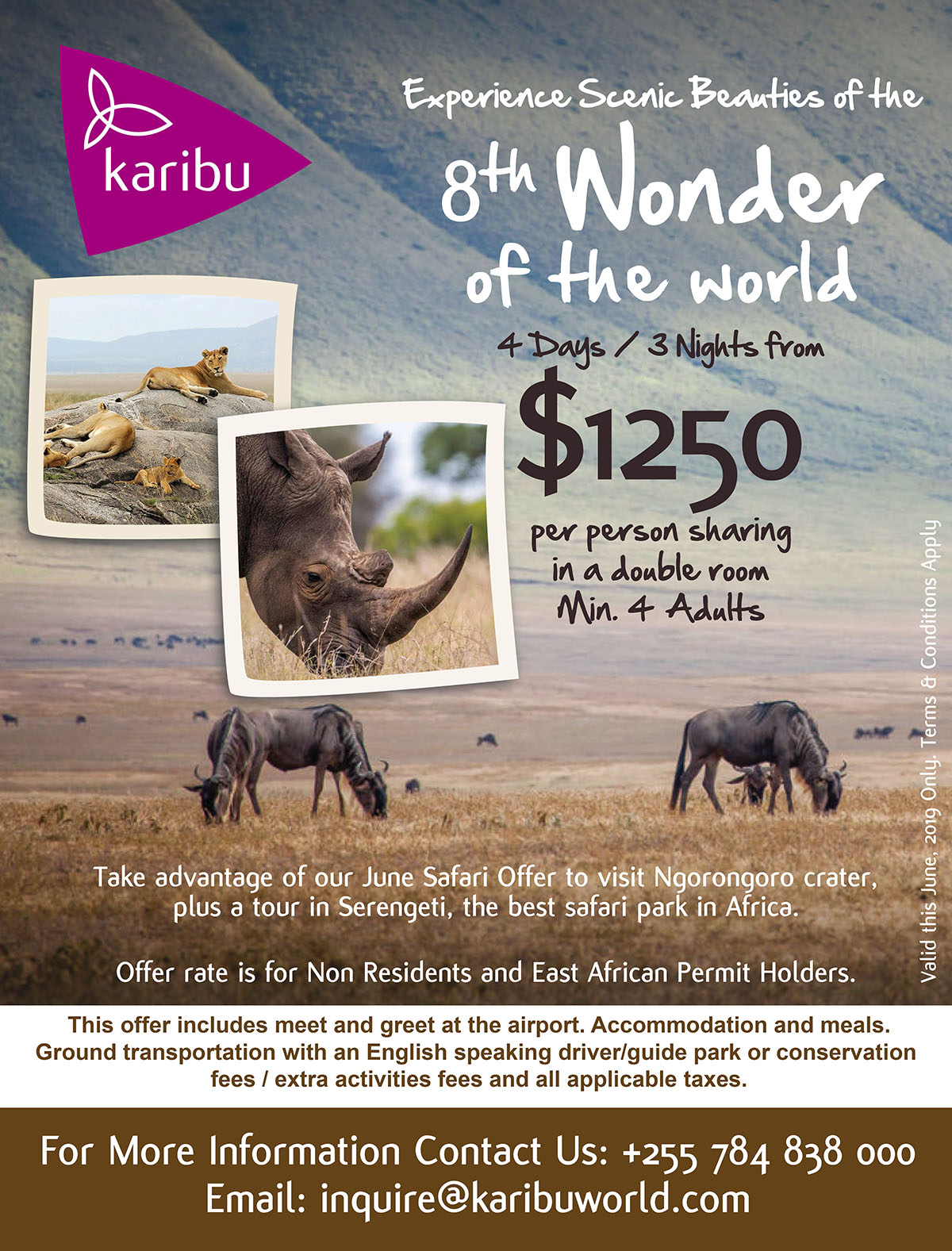 Experience scenic beauties of the 8th Wonder of the World