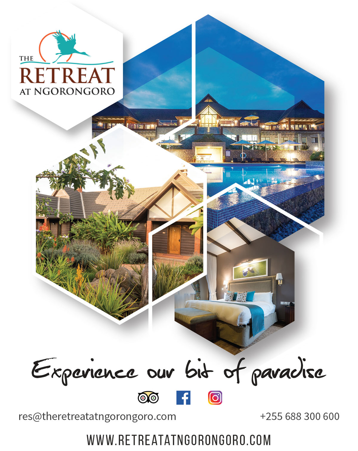 Come and experience our bit of paradise