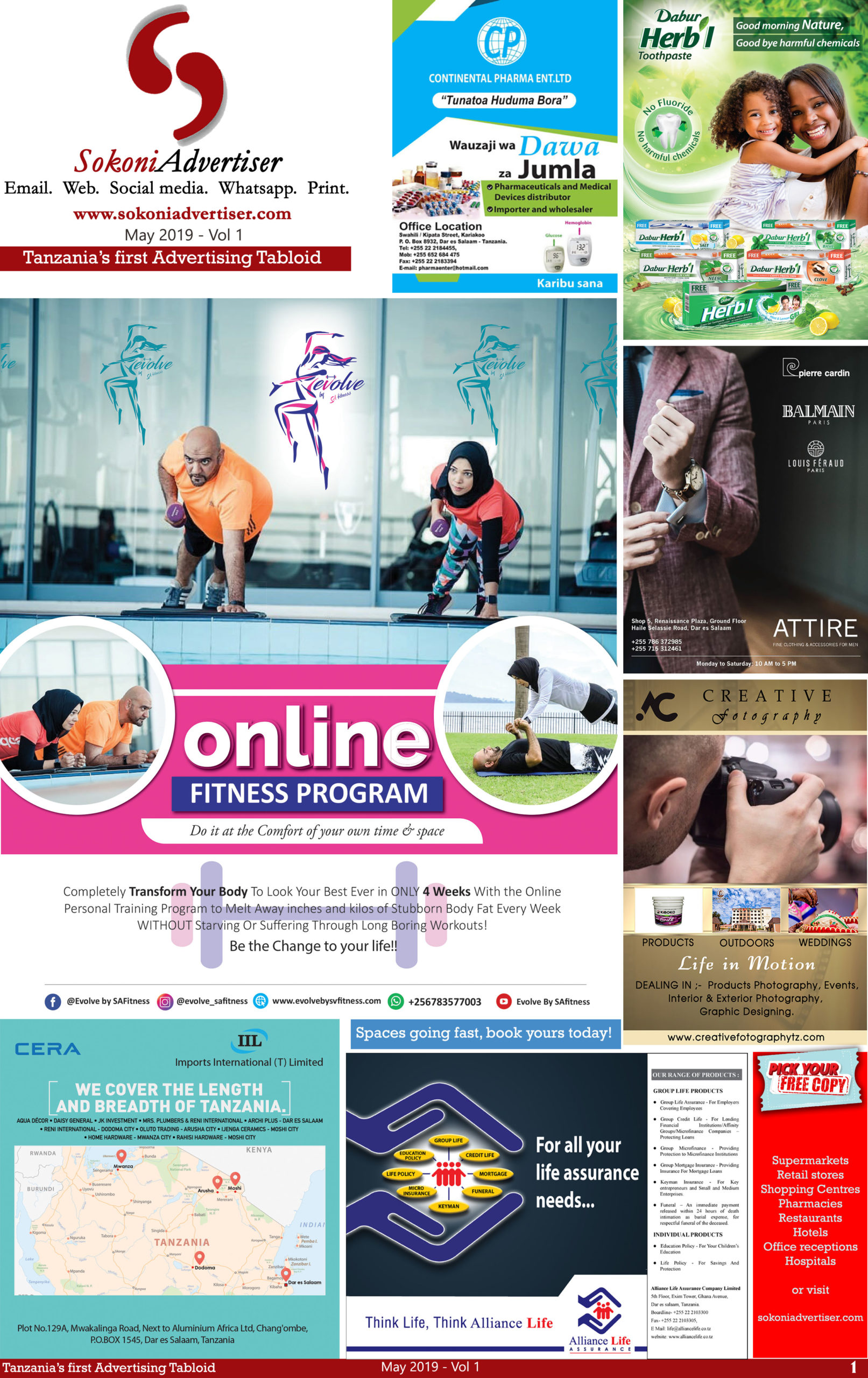 SokoniAdvertiser Tabloid Volume 1