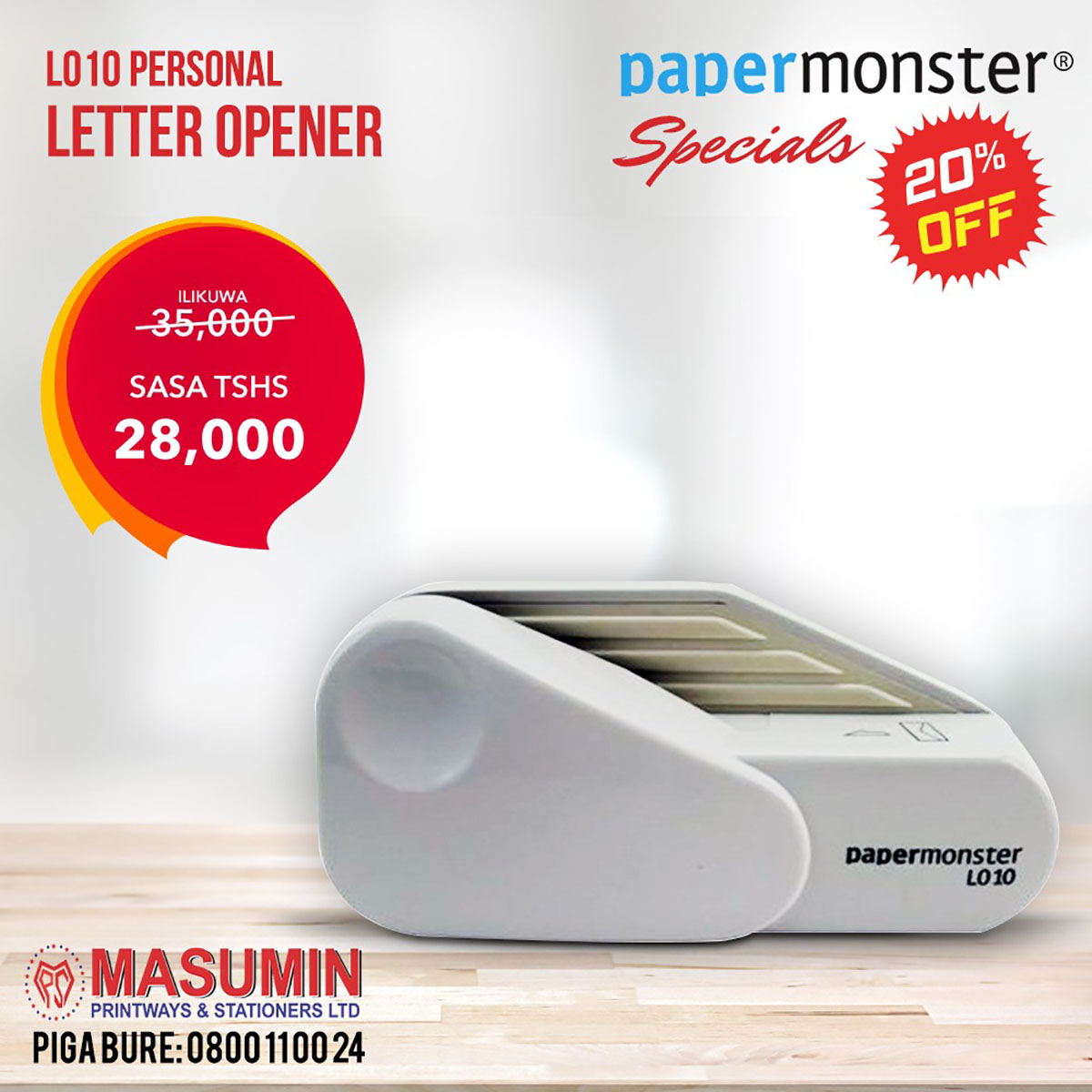 L010 Personal Letter Opener
