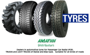All kinds of tyres