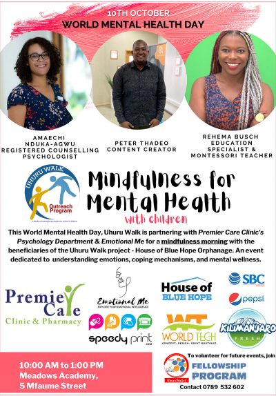Uhuru Walk Outreach Mindfulness for Mental Health