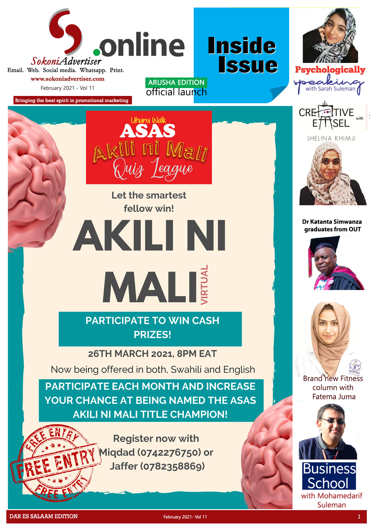SokoniAdvertiser Tabloid Vol 11