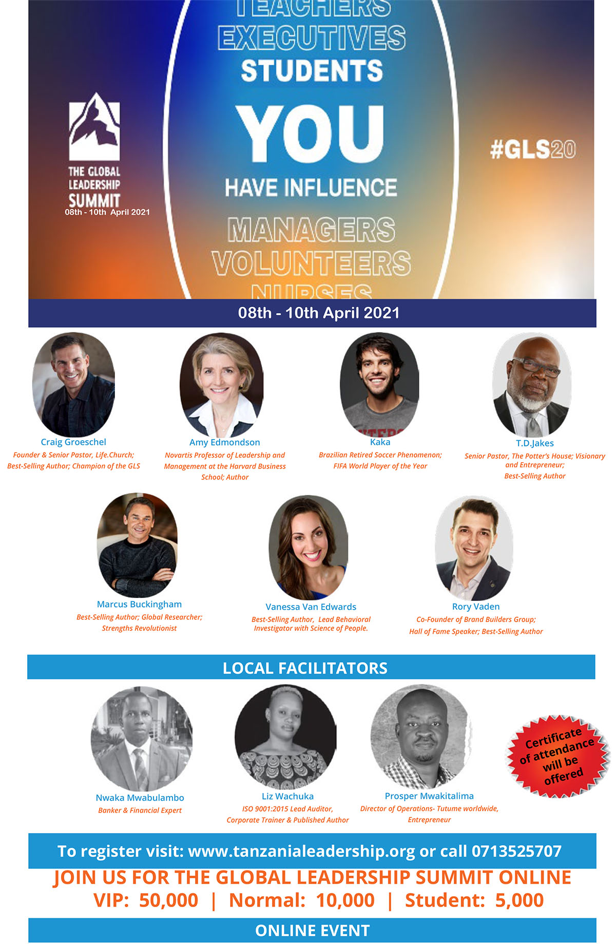 Attention Managers, Volunteers and Nurses