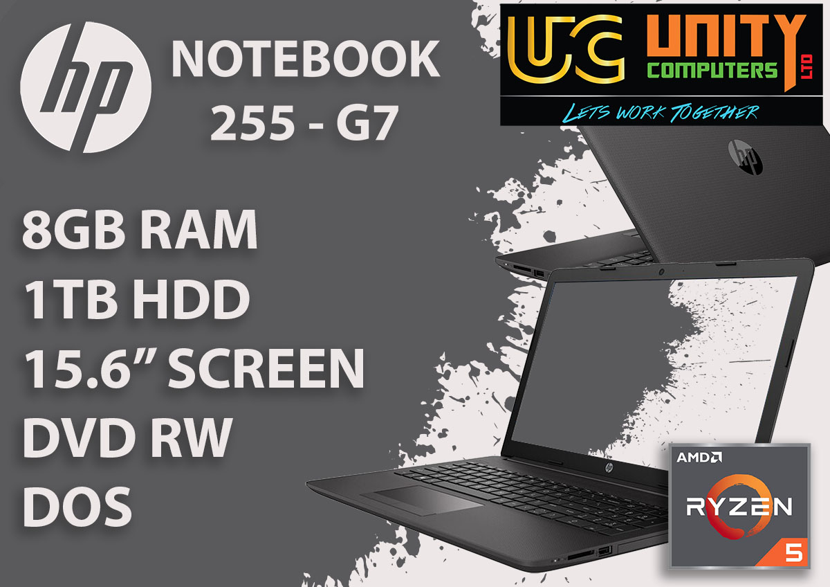 HP Notebook 255-G7 – Budget friendly.  Business ready.
