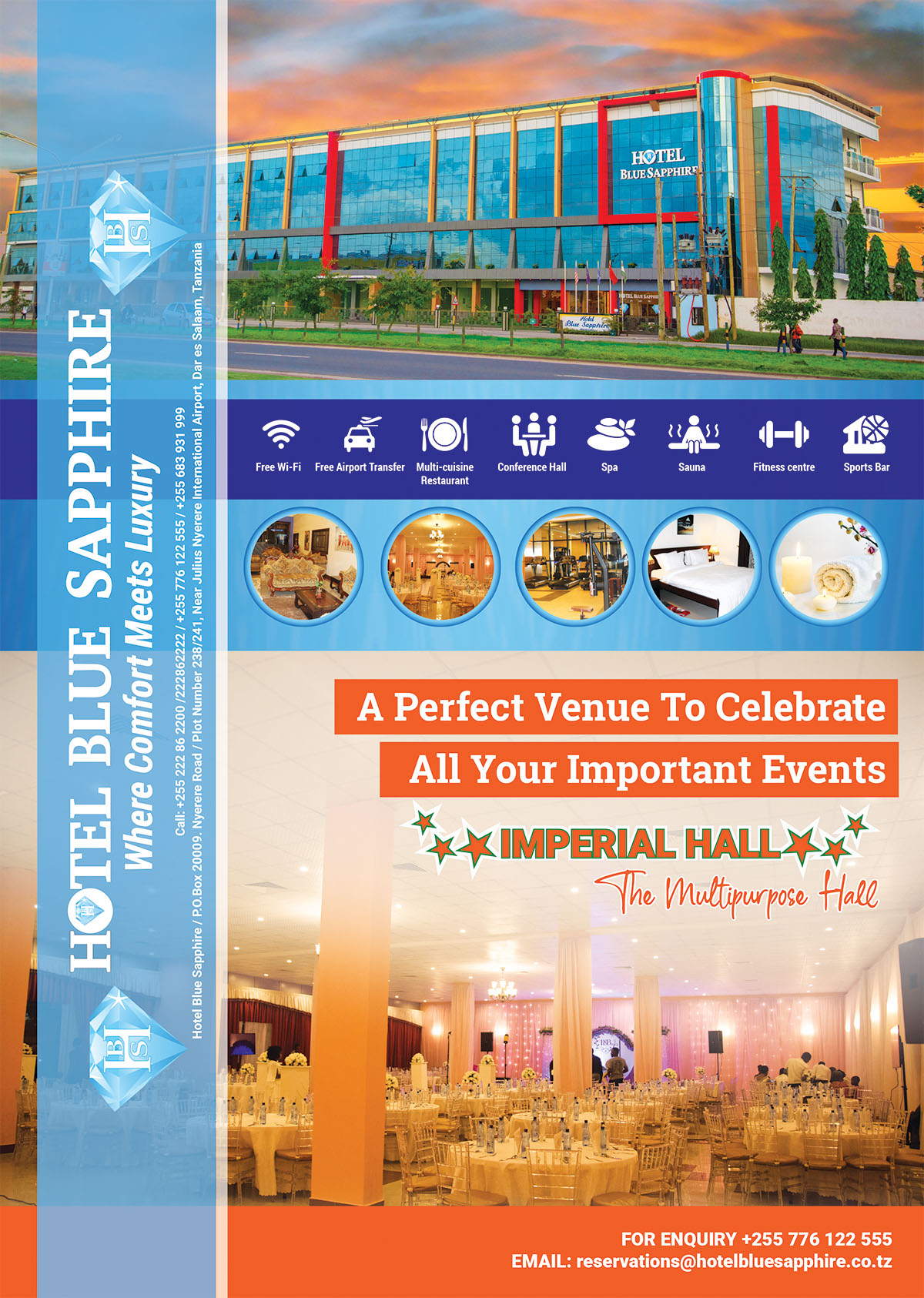 A perfect venue to celebrate your important events