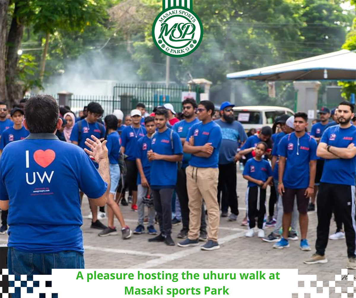 A pleasure hosting Uhuru Walk 6