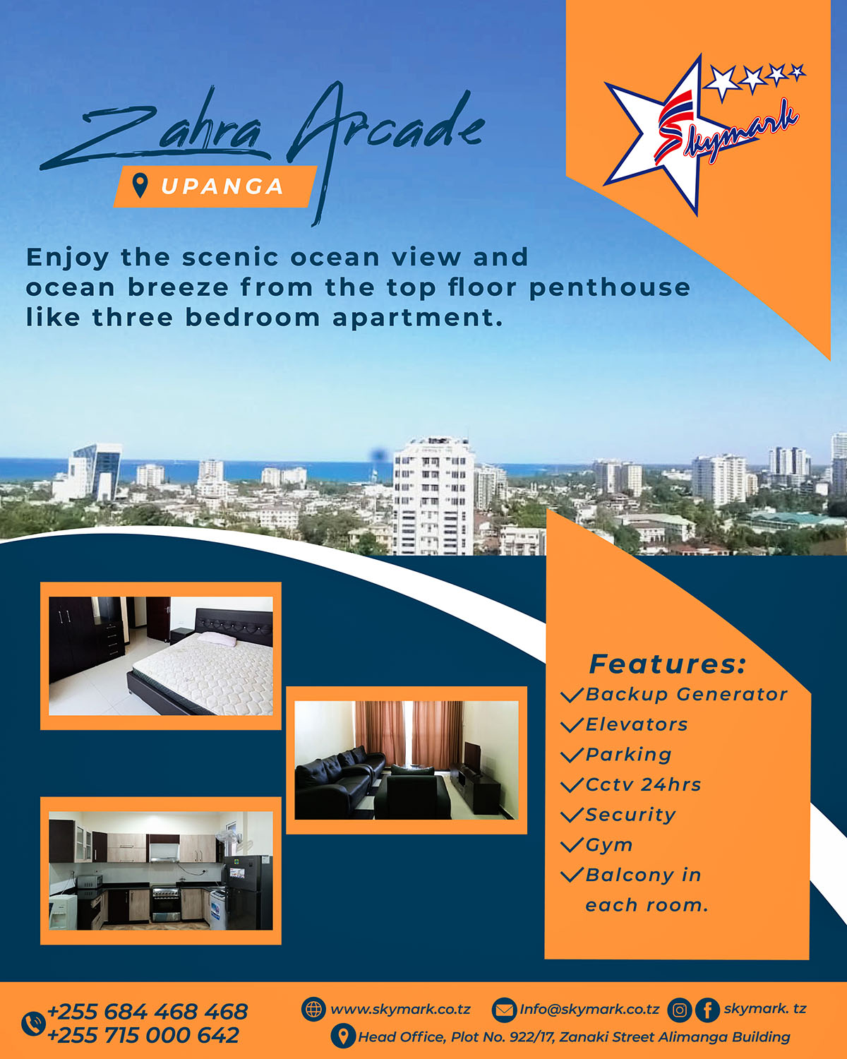 Enjoy the scenic view from Zahra Arcade