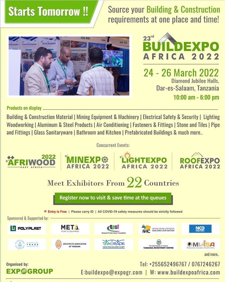 23rd BuildExpo Africa 2022