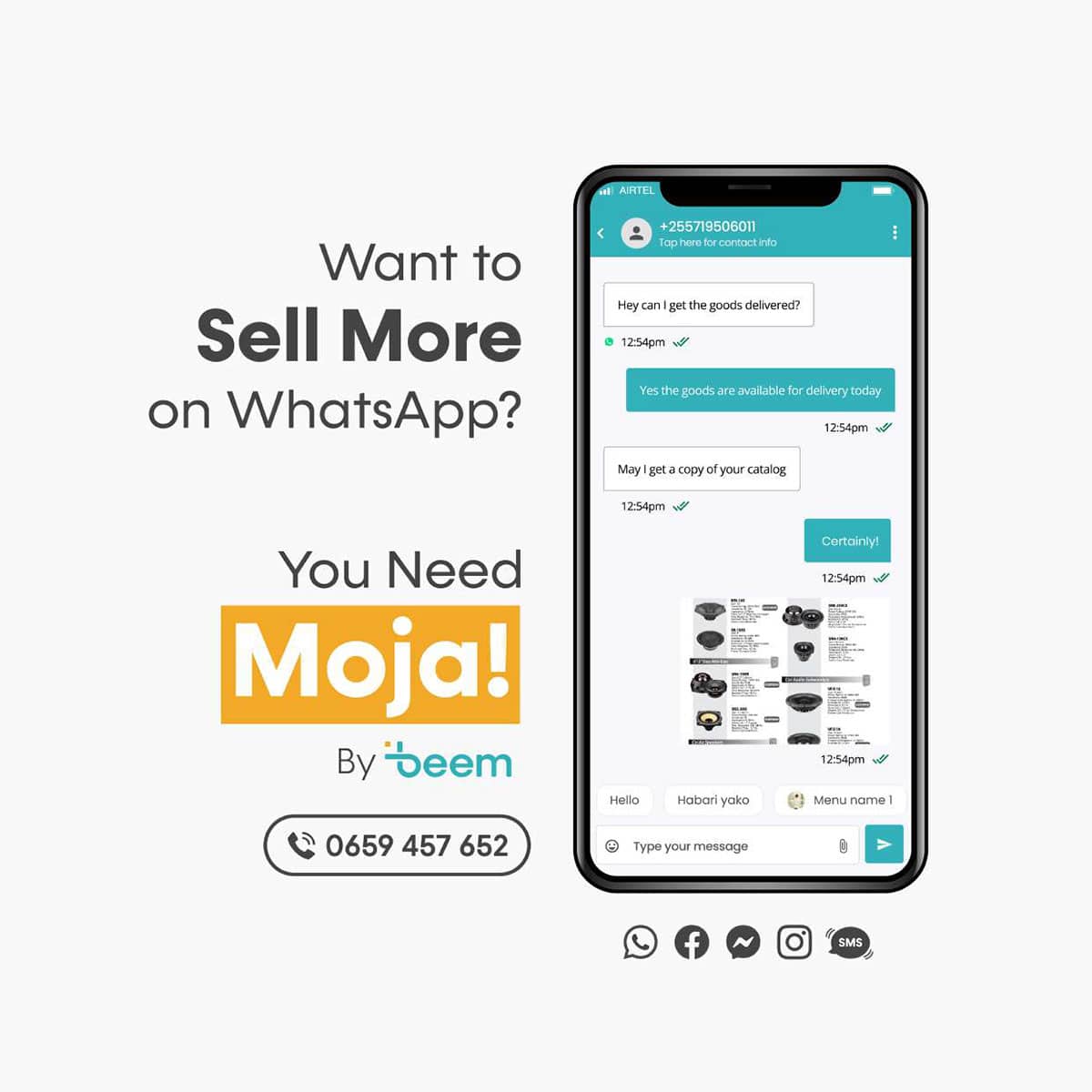 Want to sell more on WhatsApp?
