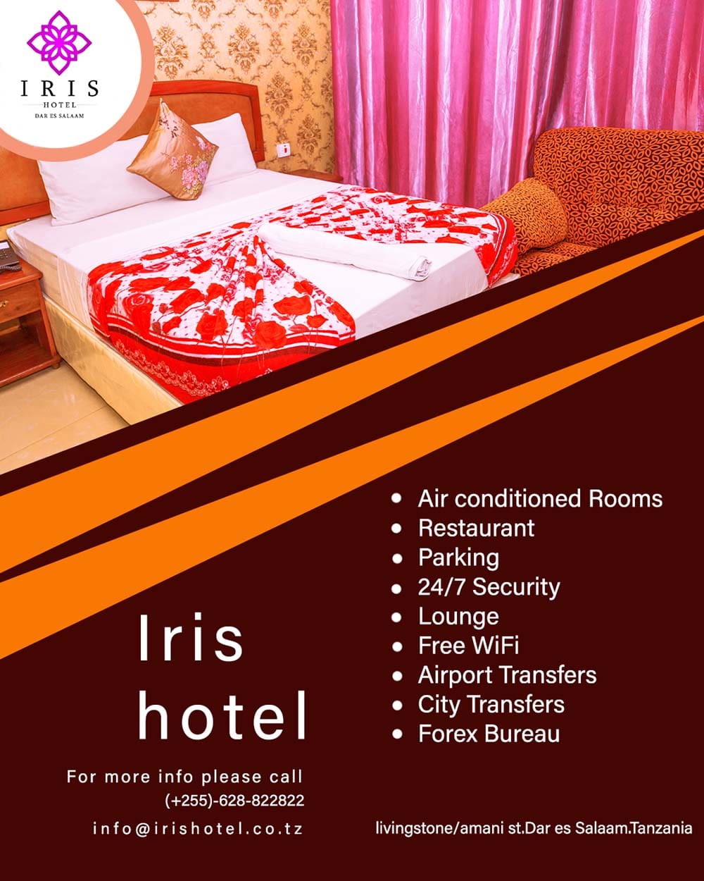 Comfortable Air conditioned rooms